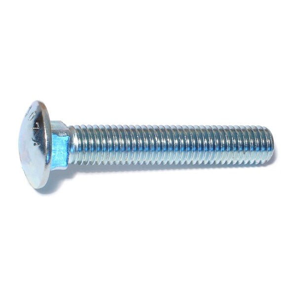 Midwest Fastener Carriage Bolt, Square Neck, 13 (Coarse), 3 in L, Steel, Zinc Plated, 5 PK 34945 - main